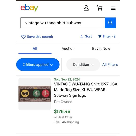 Vtg Wu Tang 1997  Subway Shirt - Picture 8 of 9